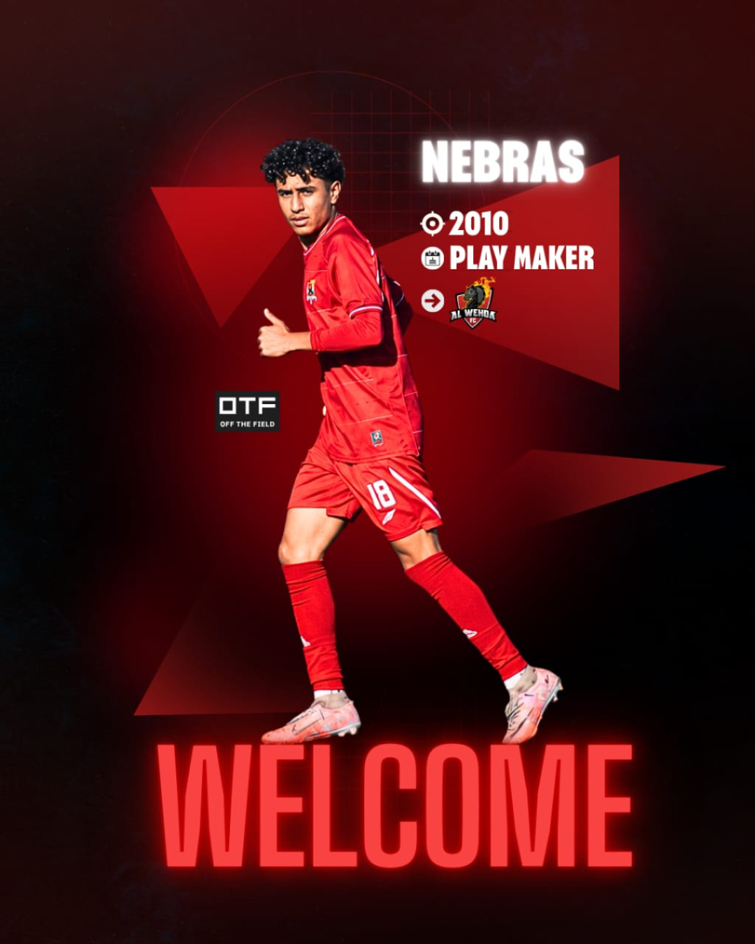 Off the Field Agency is pleased to announce the signing of captain Nebras Al-Sulami