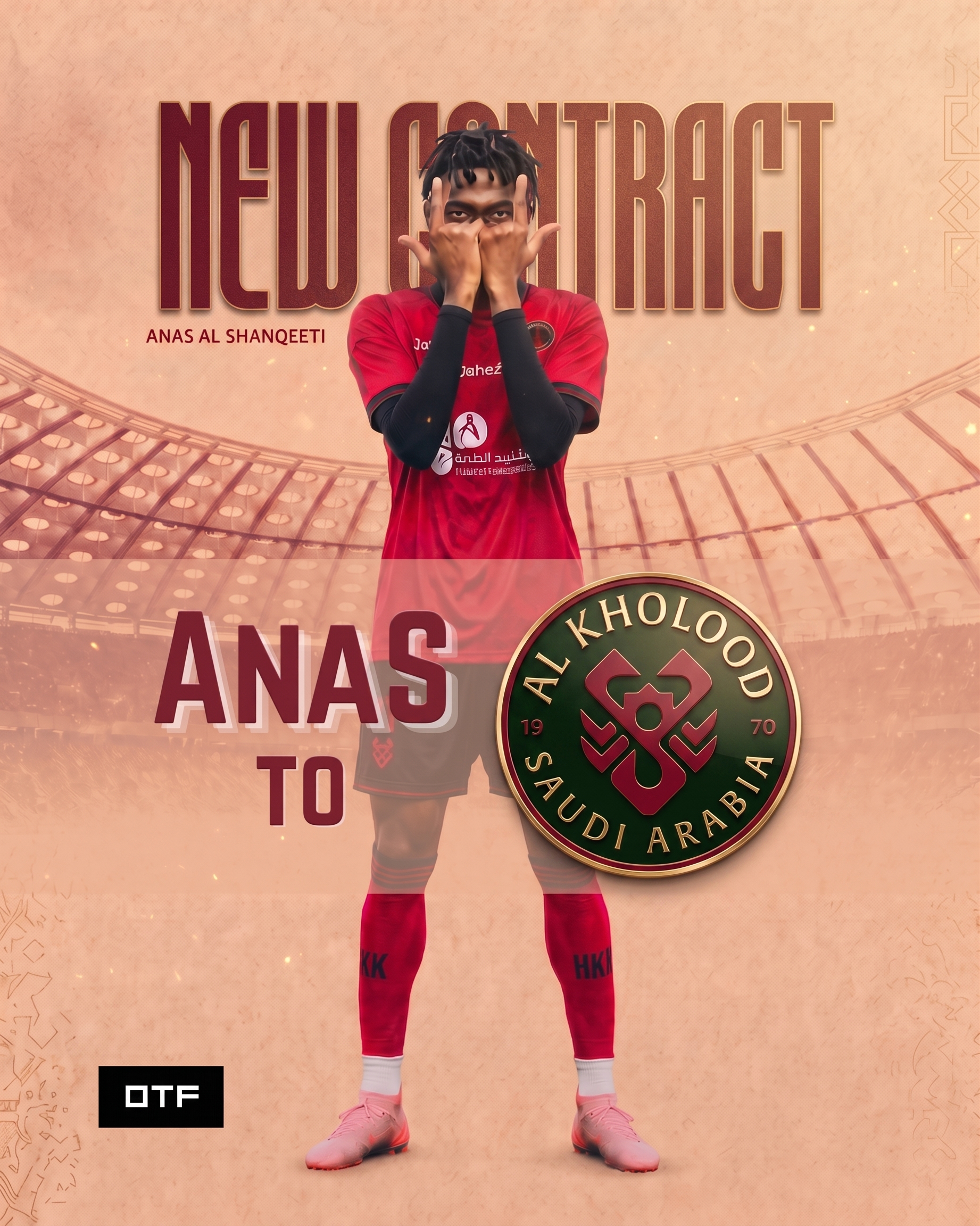 Off the Field Agency Completes Anas Al-Shanqeeti’s Move to Al-Kholood Club