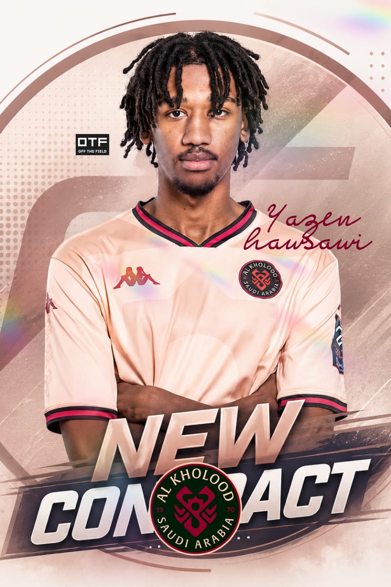 Off The Field Successfully Renews Yazan Hawsawi’s Contract with Al-Kholood Club